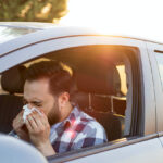 Conducir con alergia