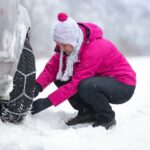 Quando devem ser montadas correntes de neve