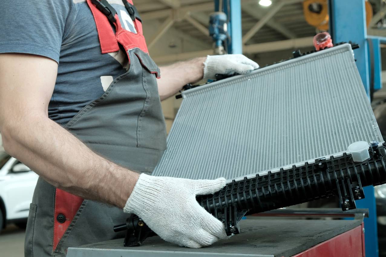 Radiador para automóvel