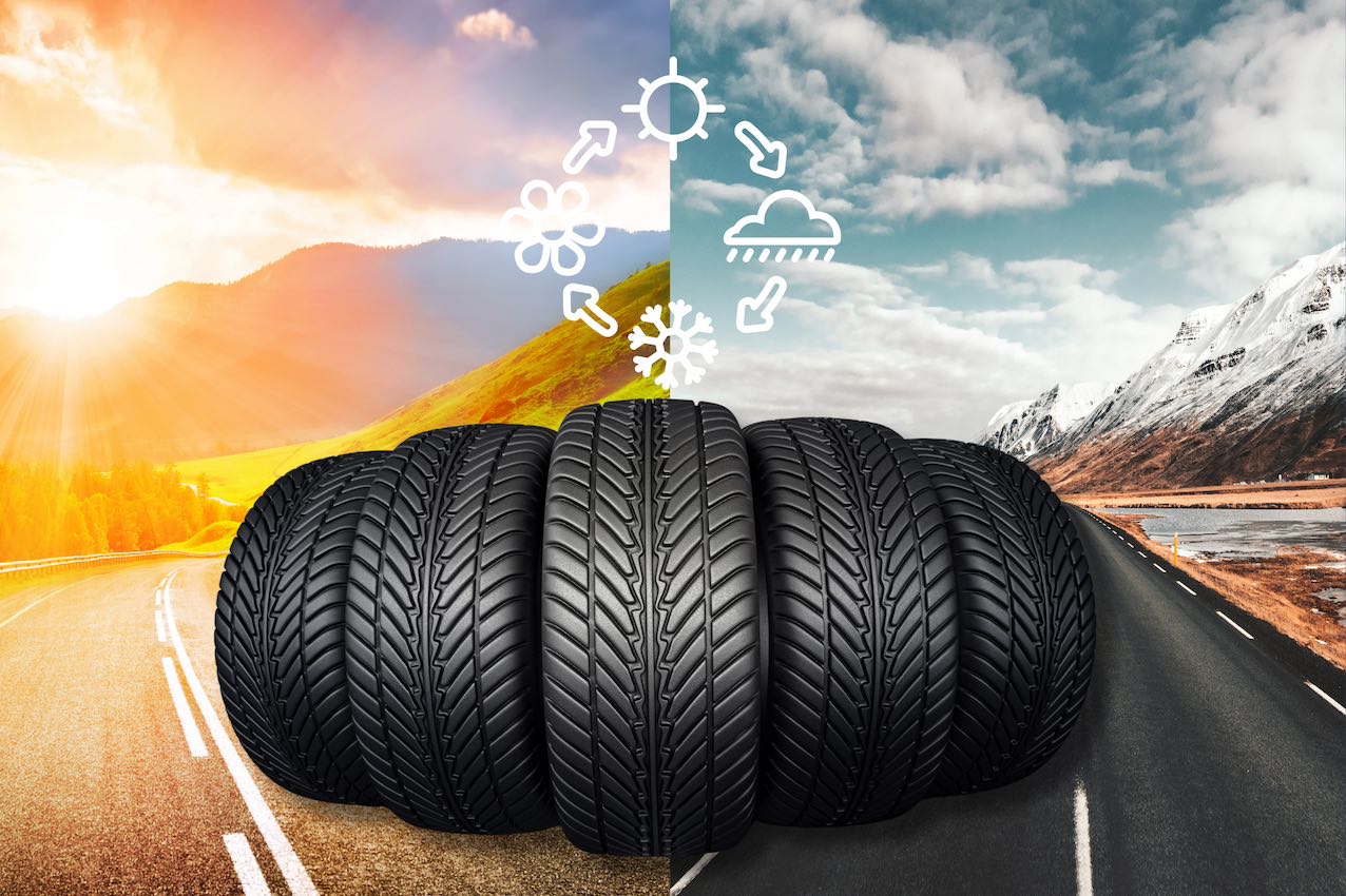 Pneus de inverno, de verão ou para todas as estações
